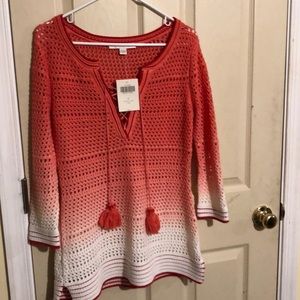 New Boston proper ombré tunic